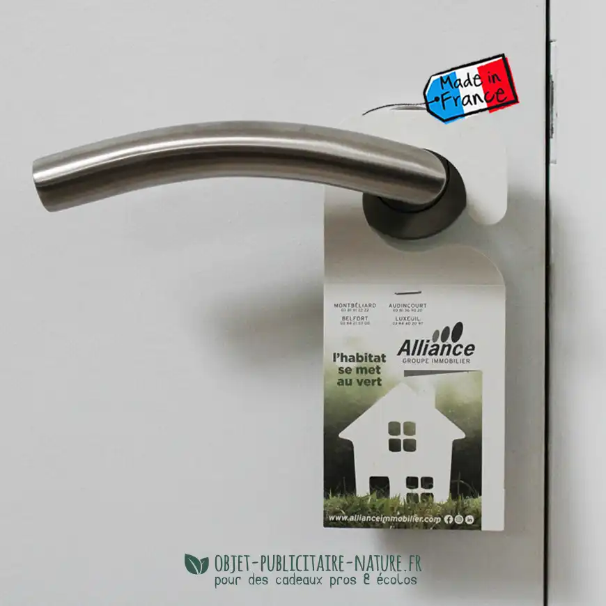 Sachet de graines poignée de porte à personnaliser