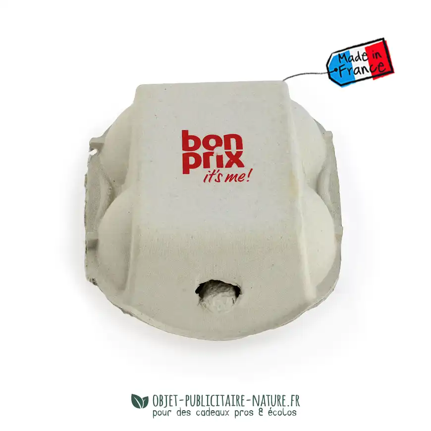 Kit de plantation boîte 4 oeufs biodégradable et compostable à personnaliser