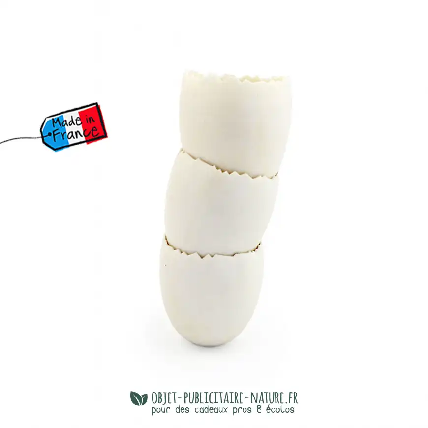 Kit de plantation publicitaire à personnaliser oeuf individuel