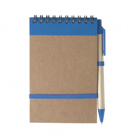 Bloc-notes spirale publicitaire avec stylo – Image 7