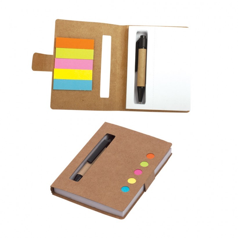 Carnet publicitaire personnalisable avec stylo – Image 2