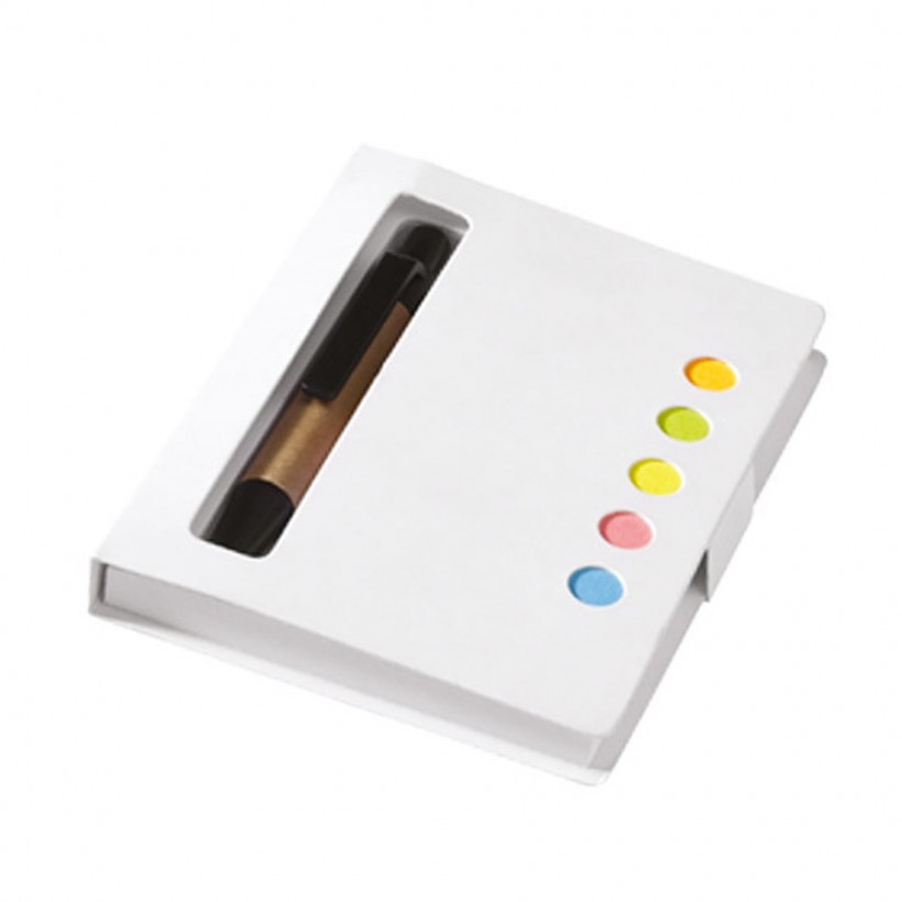 Carnet publicitaire personnalisable avec stylo – Image 3