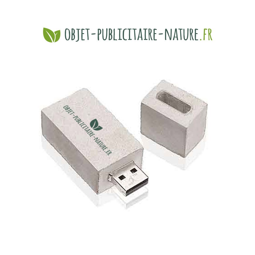 Clé USB en béton personnalisable classique