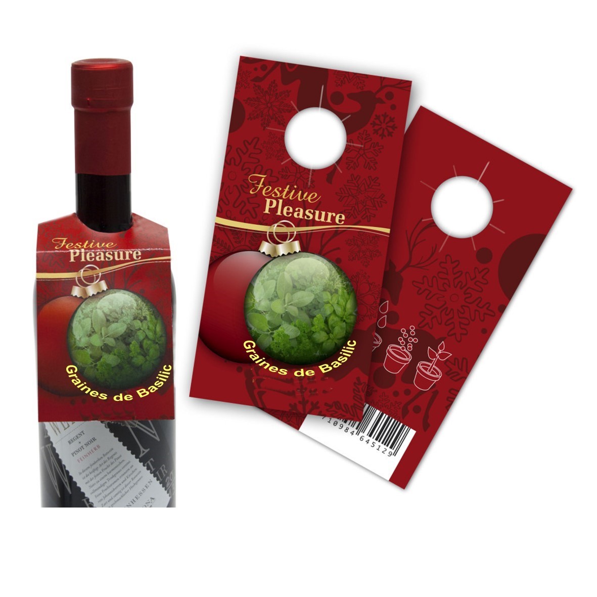 Sachet de graine pour bouteille