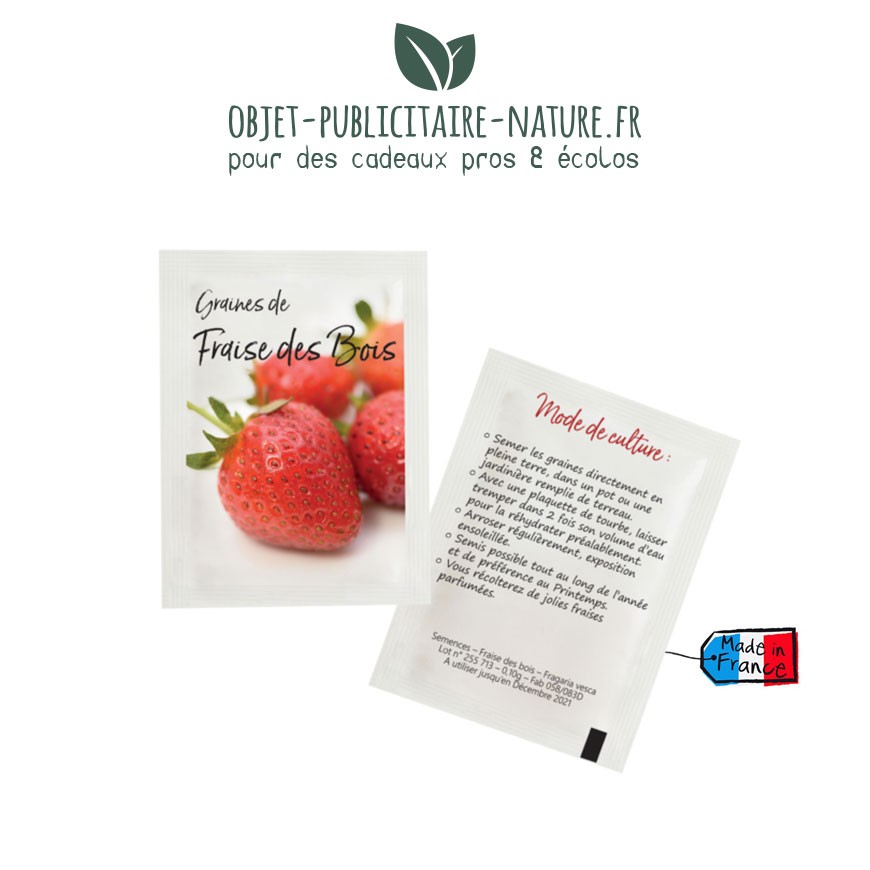 Sachet de graines standard format 60x80 mm