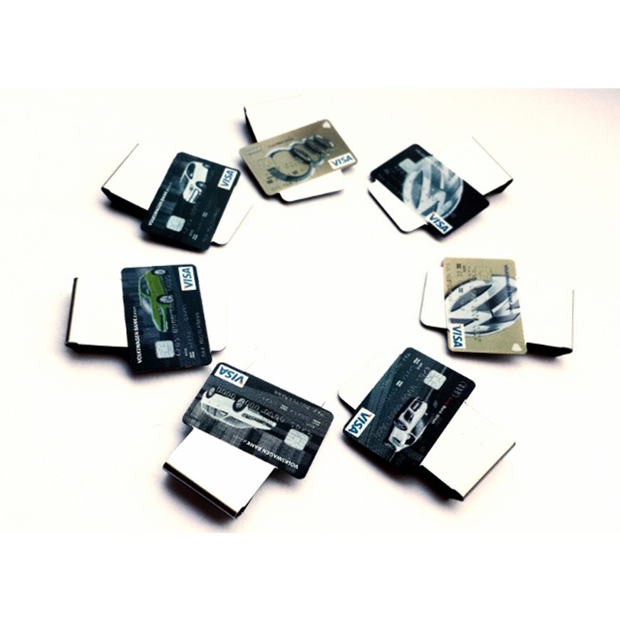 Trombone publicitaire aXionclip personnalisable à la forme