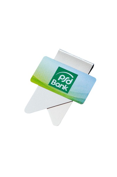 Trombone publicitaire personnalisable recto verso Wingclip