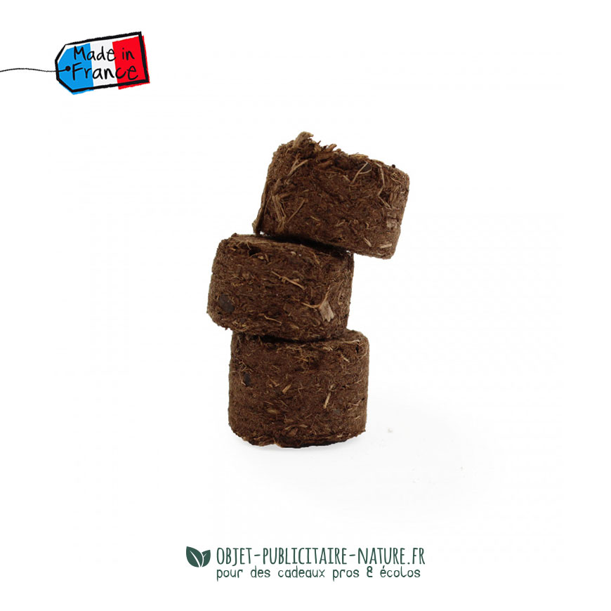 Palets à graines en sachet kraft personnalisable