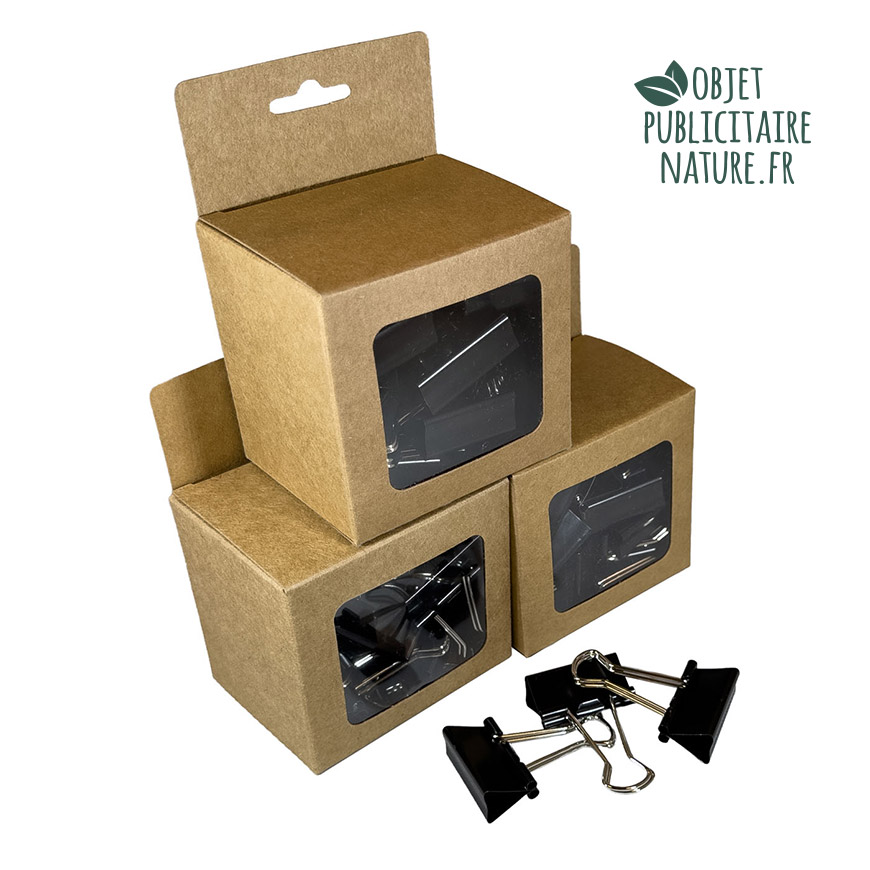 trombone publicitaire personnalisable foldbackclip