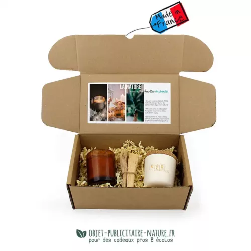 Coffret cadeau publicitaire bien-être personnalisée