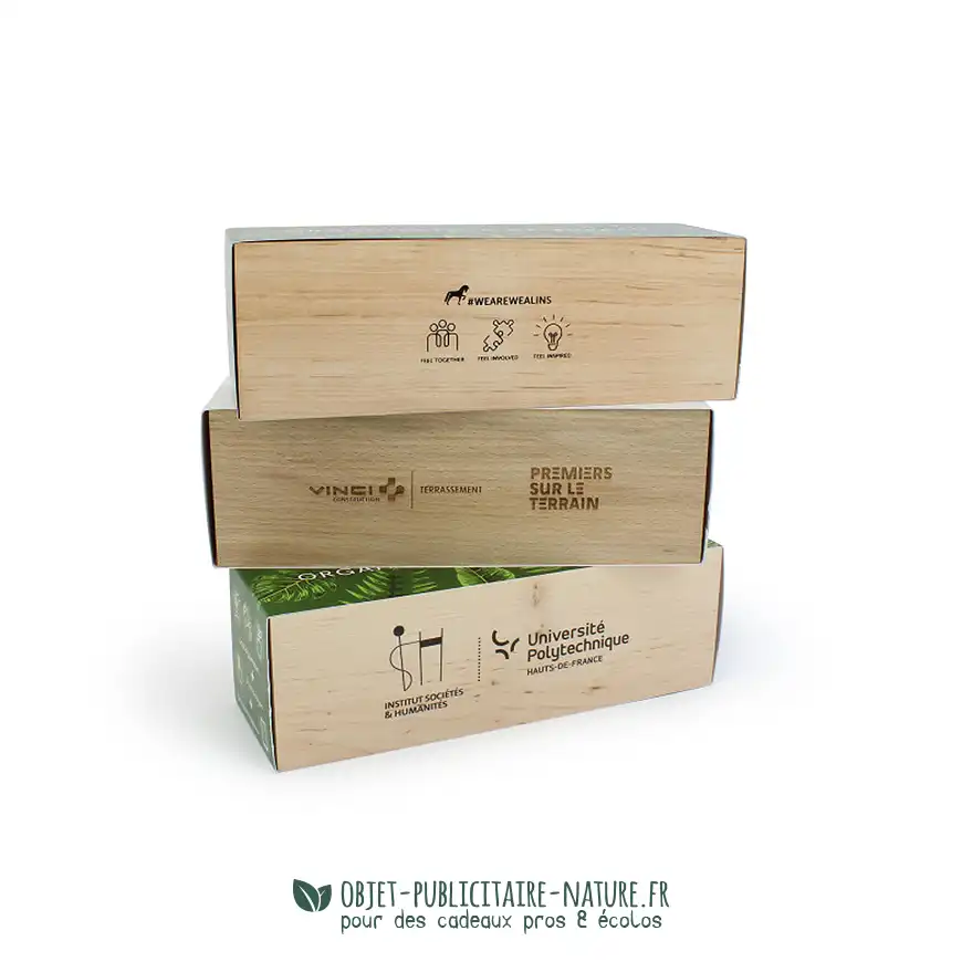 Plante dans organisateur de bureau publicitaire à personnaliser