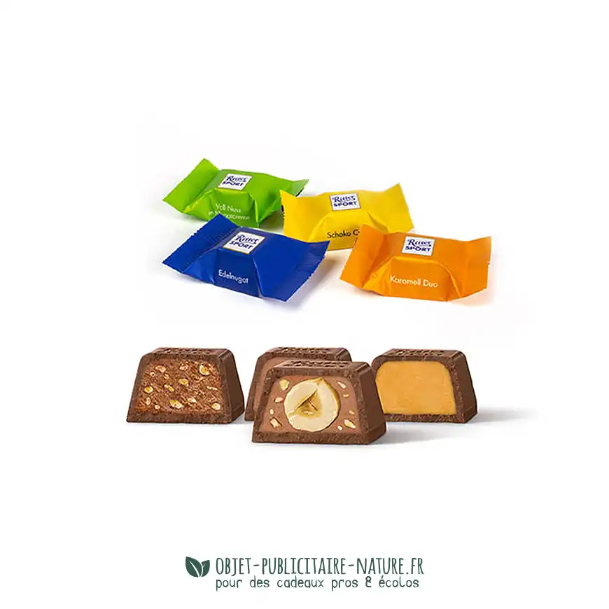 Chocolats Ritter Sport du calendrier de l'avent à personnaliser