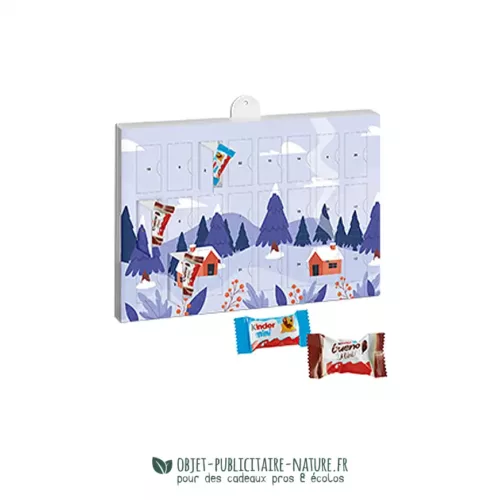Calendrier de l'avent publicitaire - Kinder