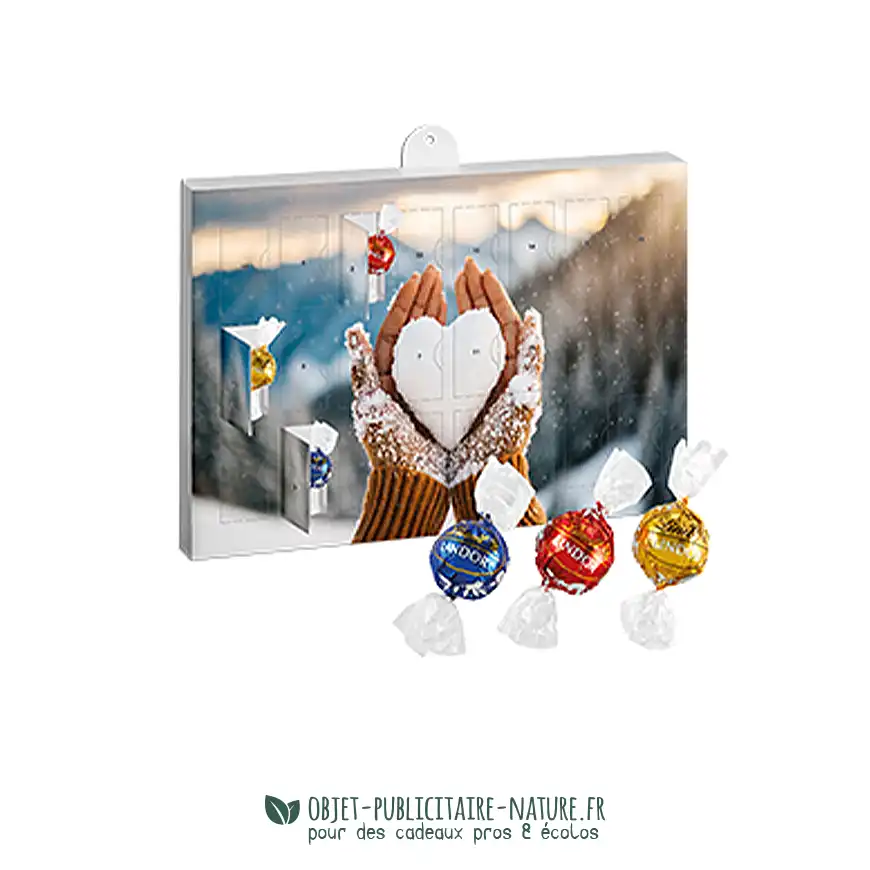 Calendrier de l'avent publicitaire - Lindor