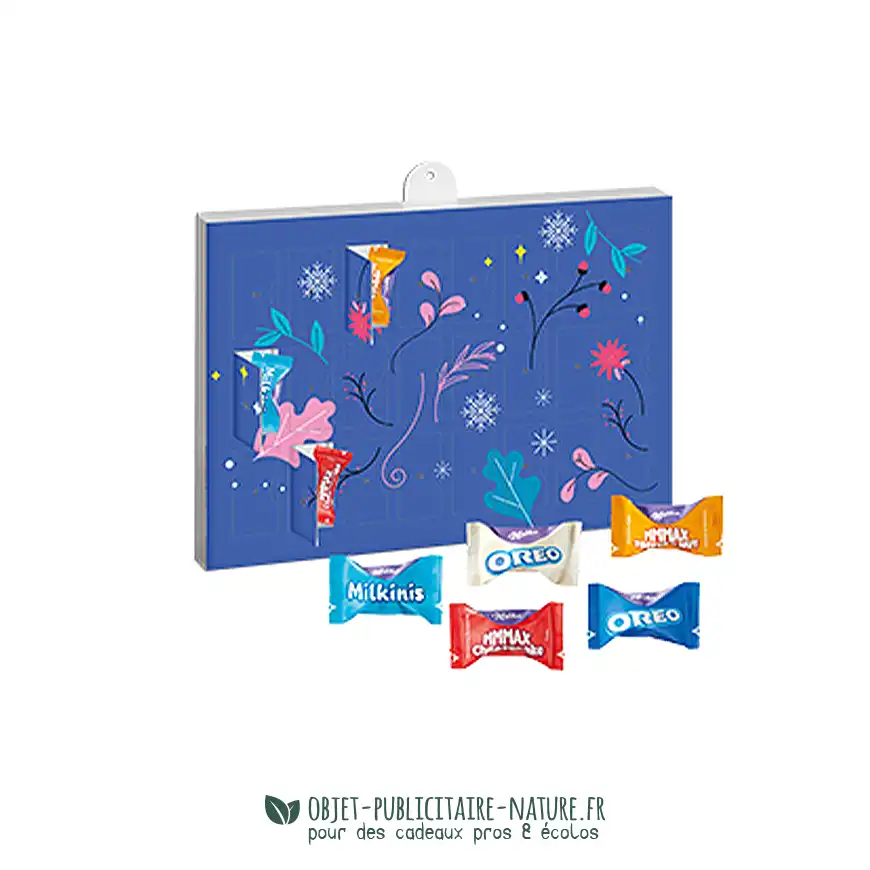 Calendrier de l'avent à personnalisable - Milka