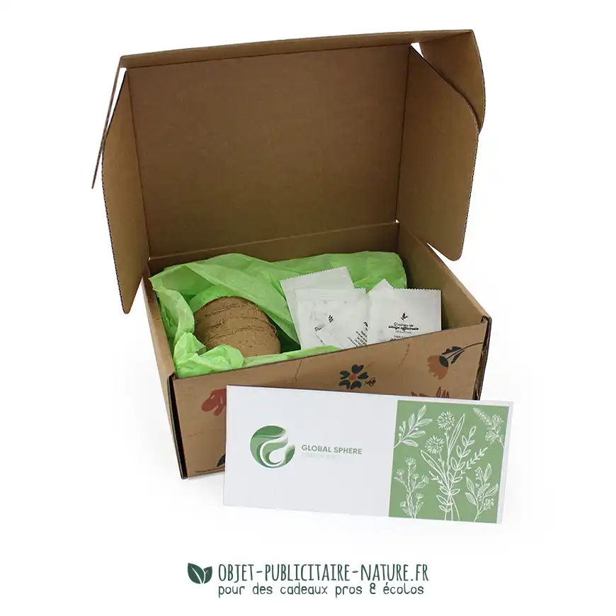 Coffret cadeaux personnalisables pour amateurs de tisanes