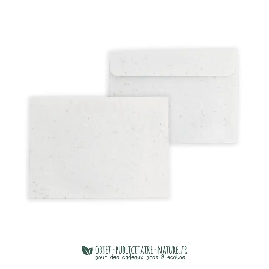 Enveloppe à graines 220x156mm personnalisable