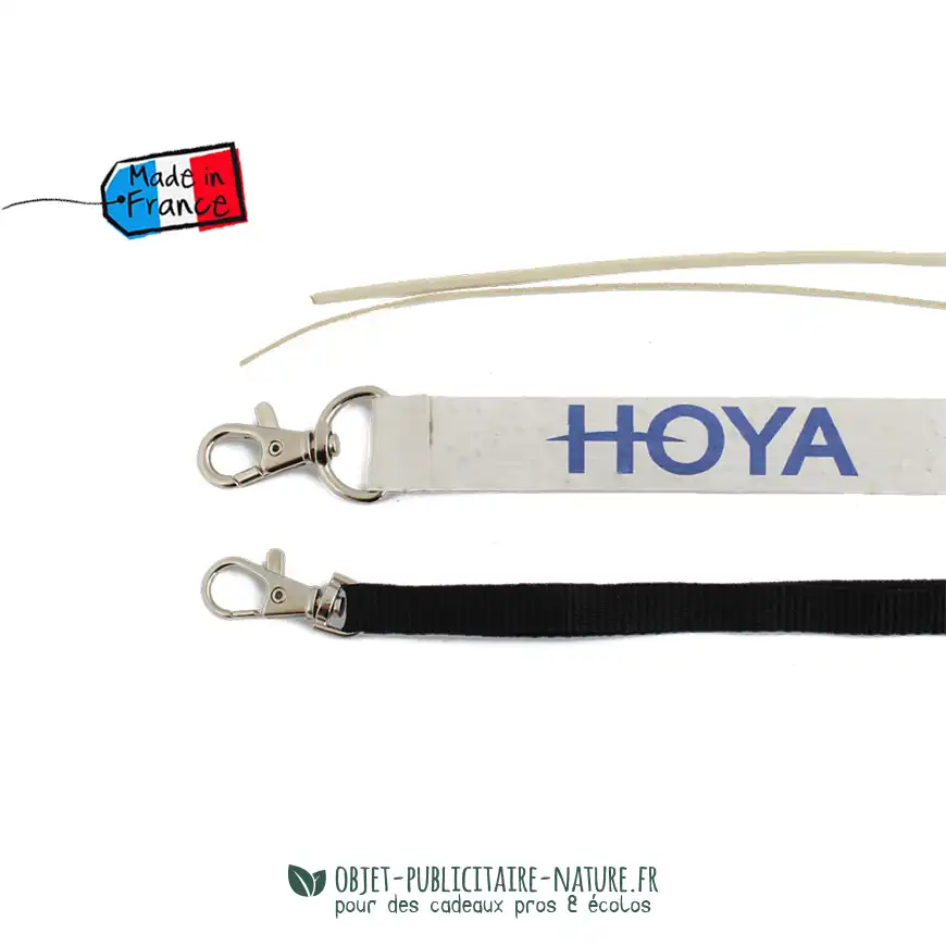 Différents modèles de lanyard à personnaliser