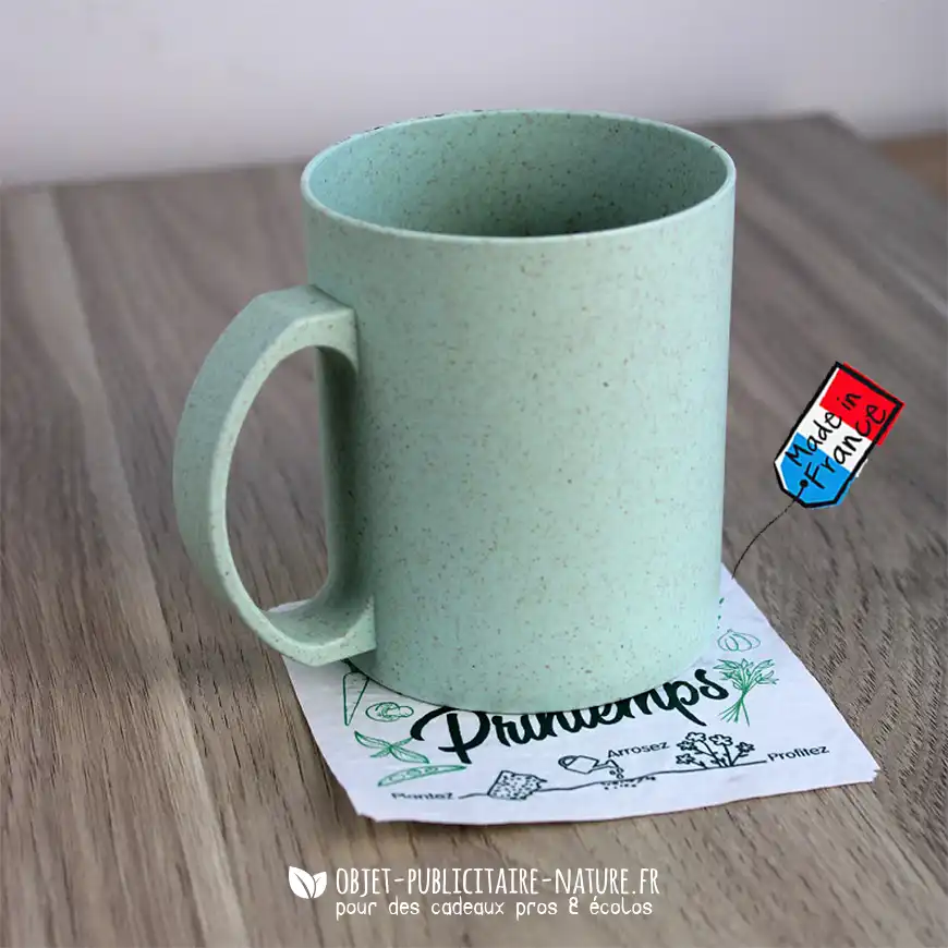 Sous bock publicitaire en papier ensemencé personnalisé